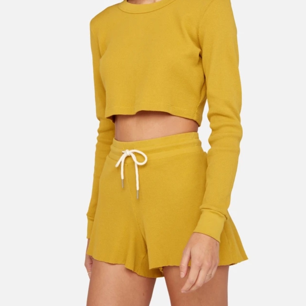NWT Mate the Label organic thermal short
